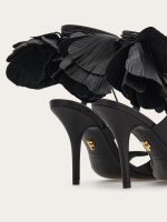 Ferragamo Flower embellished high heel sandal - Image 5